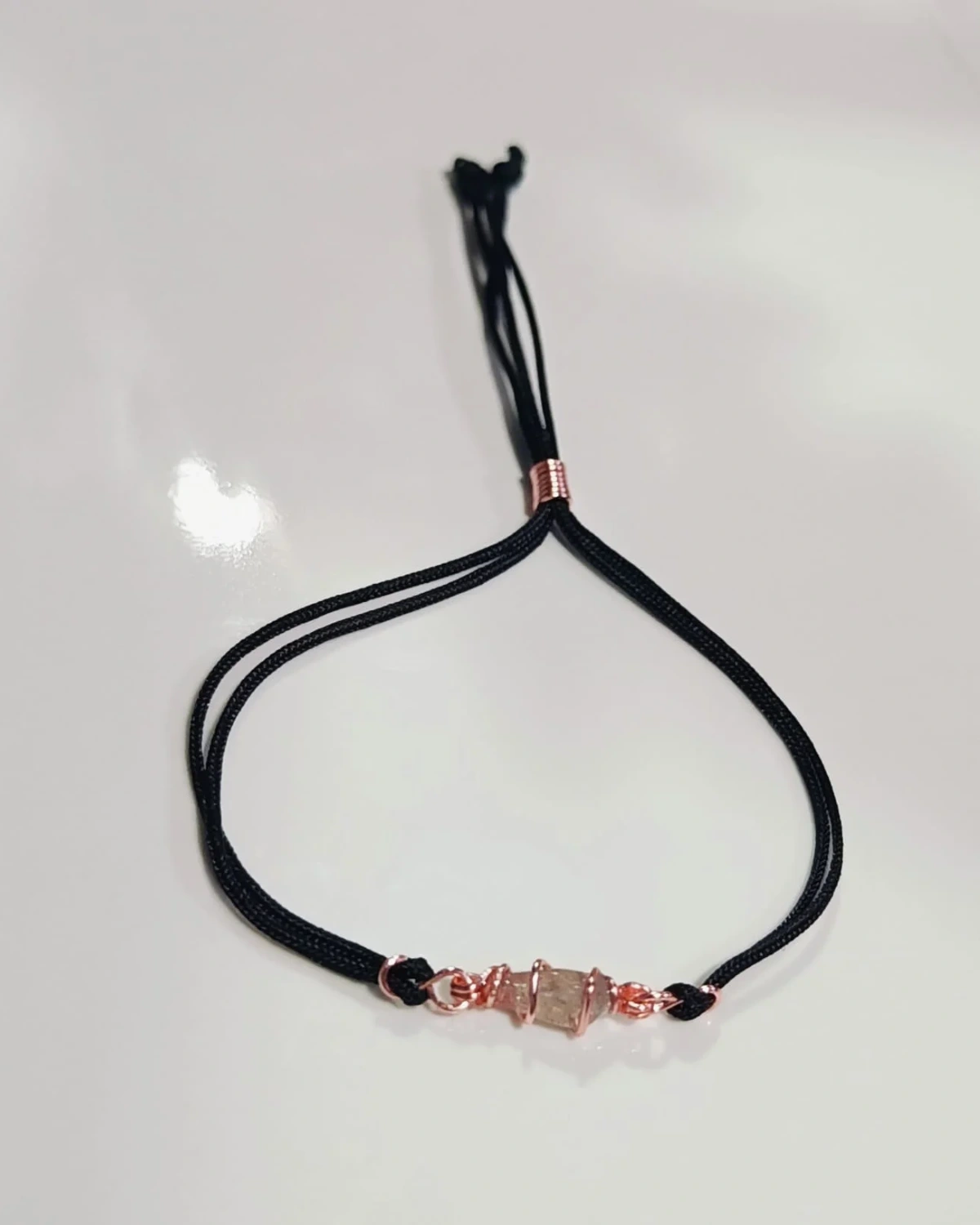 Brățară handmade Cupru + Labradorit