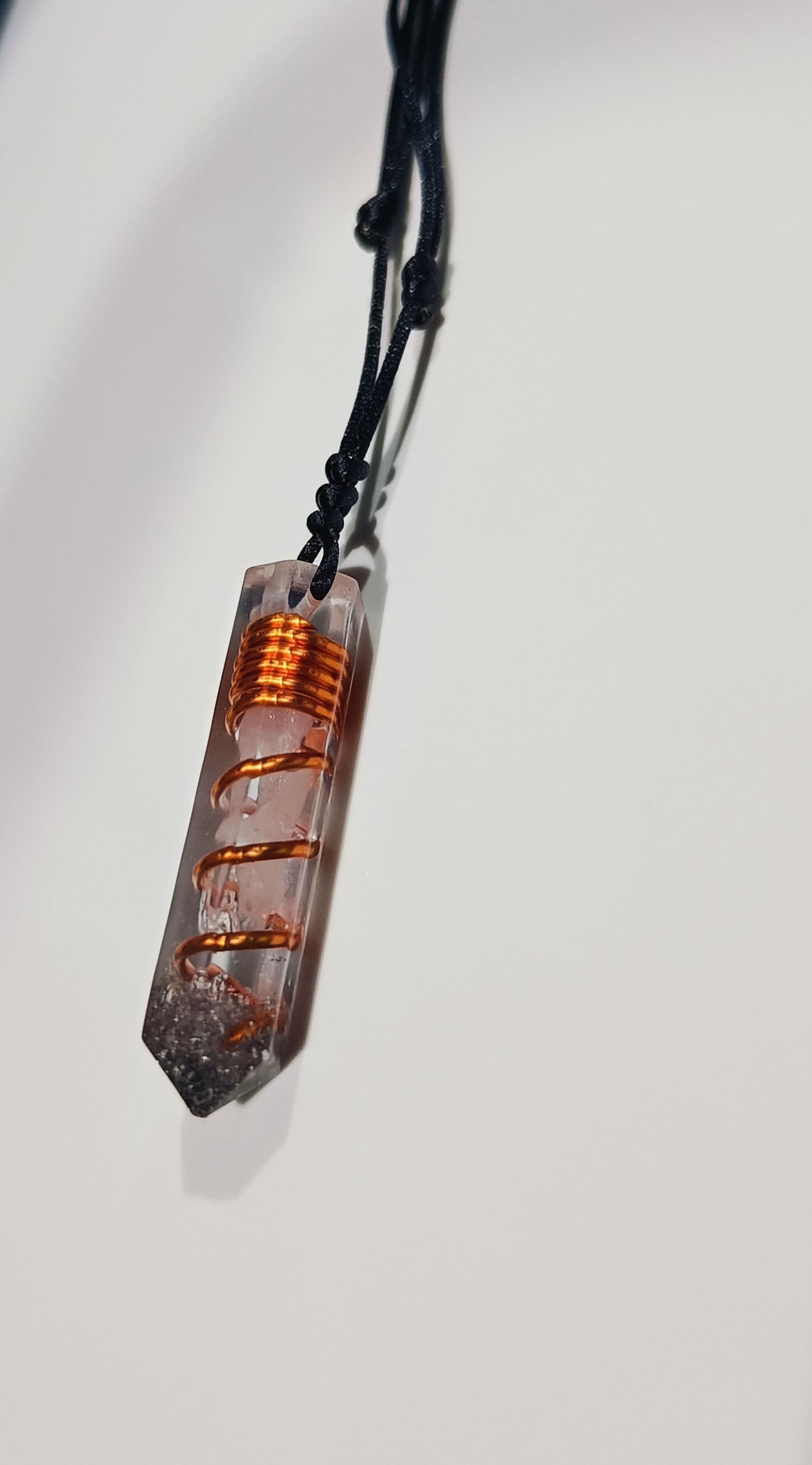 Dispozitiv orgonic Cupru & Quartz Roz
